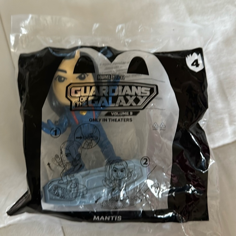2023 Happy Meal Guardians of the Galaxy volume 3 Toy Mantis NEW SEALED